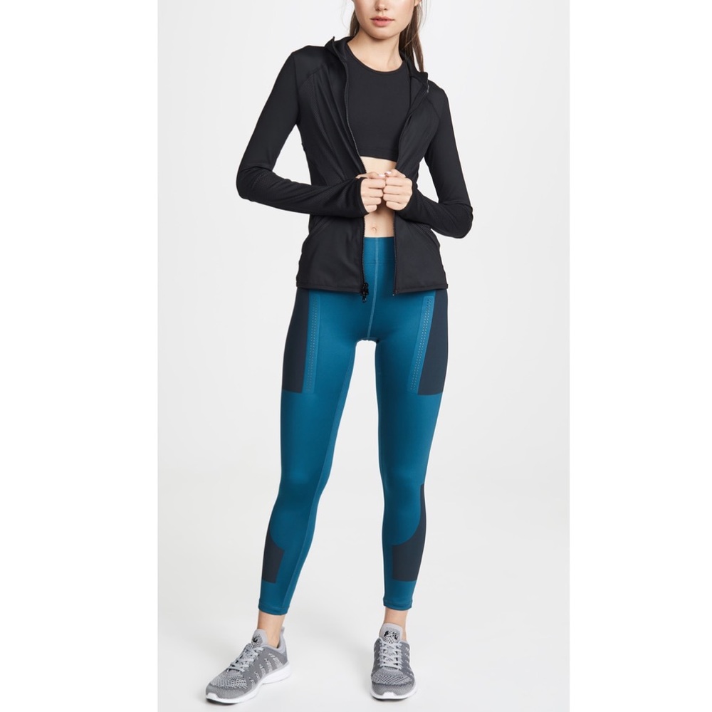 Adidas by Stella McCartney x Parley Blue/Black Color Block Leggings
